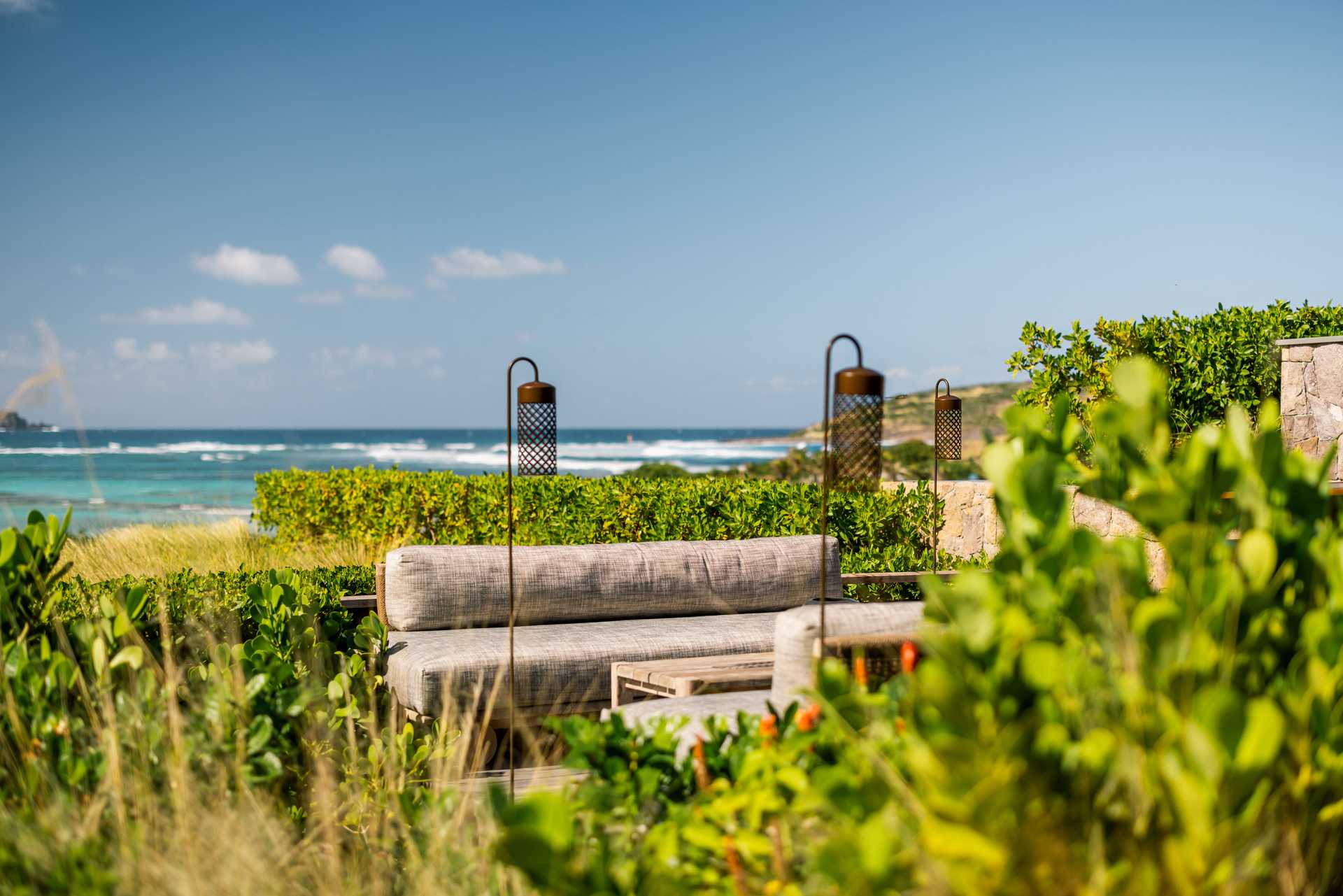garden sea relax